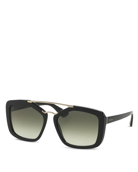 prada pr 56ts black square sunglasses|Prada PR 56TS CATWALK Square Sunglasses For Women.